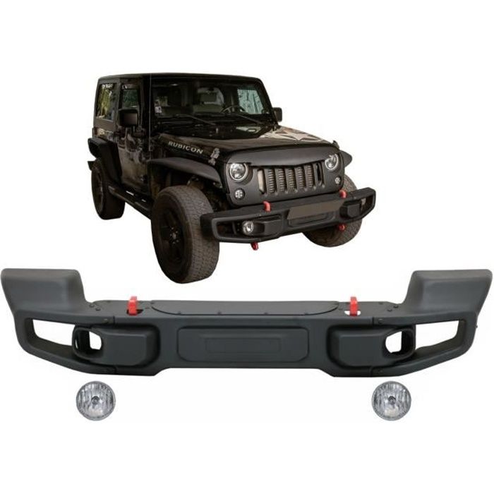 Pare-chocs pour JEEP Wrangler Rubicon JK 07-17 10e anniversaire Hard Rock Style