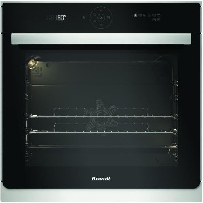 BXP63SX Four Brandt Multifonction - Pyrolyse - Bandeau sensitive - 73L - A+ - Inox