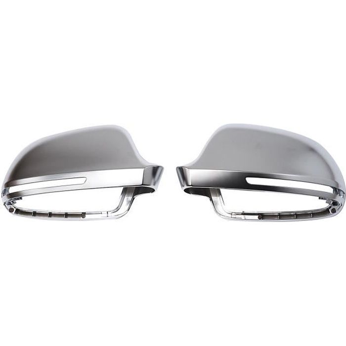 Pour Audi A3 S3 8P Sportback Coques Couvre Rétroviseur Rétro Look Alu Mat 08-10