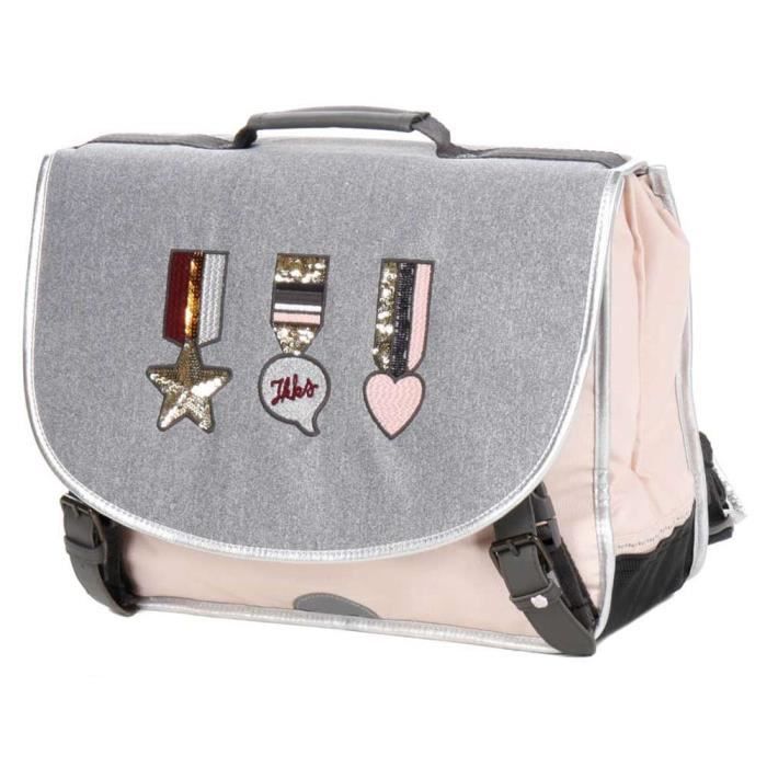 Cartable IKKS Urban Lab Gris 38 CM