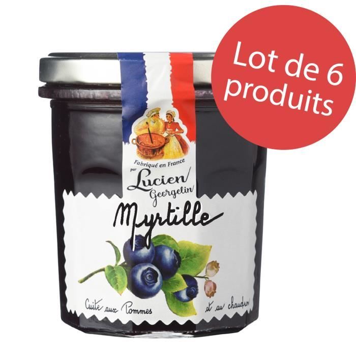 LOT 6 x Préparation de Myrtille 320g