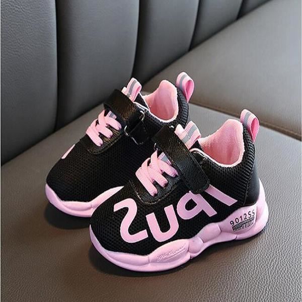 Chaussures enfants lumineuses,Printemps automne enfants Noctilucent chaussures de course enfants gar?ons maille tissé chaussures fi