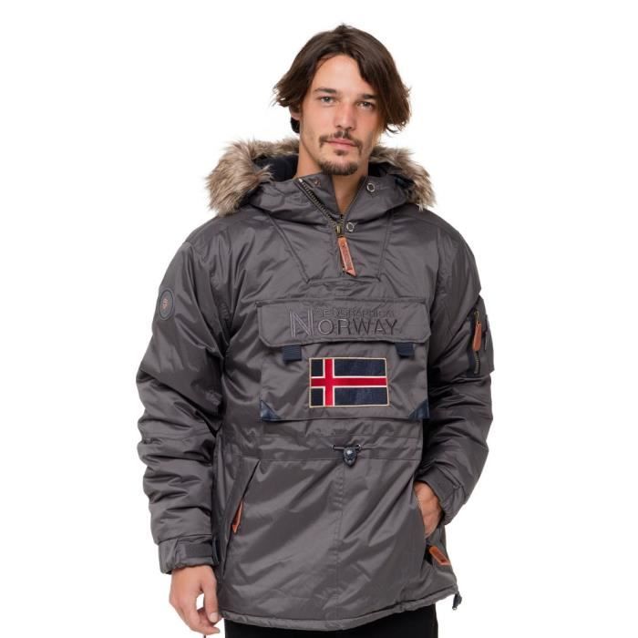GEOGRAPHICAL NORWAY Doudoune GN CORPORATE Gris charbon - Homme