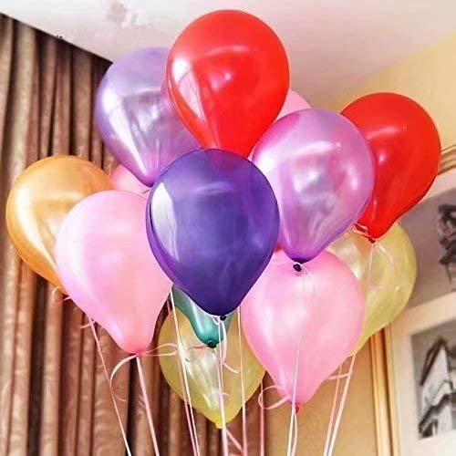 #Mélangeur#100pcs Sachet de 100 Ballons Nacrés Perle Latex&ndash10pouces Ballons Décoration pour Anniversaire