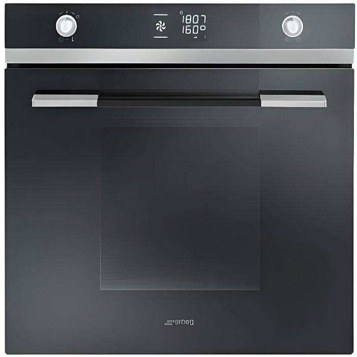 FOUR MULTIFONCTIONS SMEG PYROLYSE 70L NOIR
