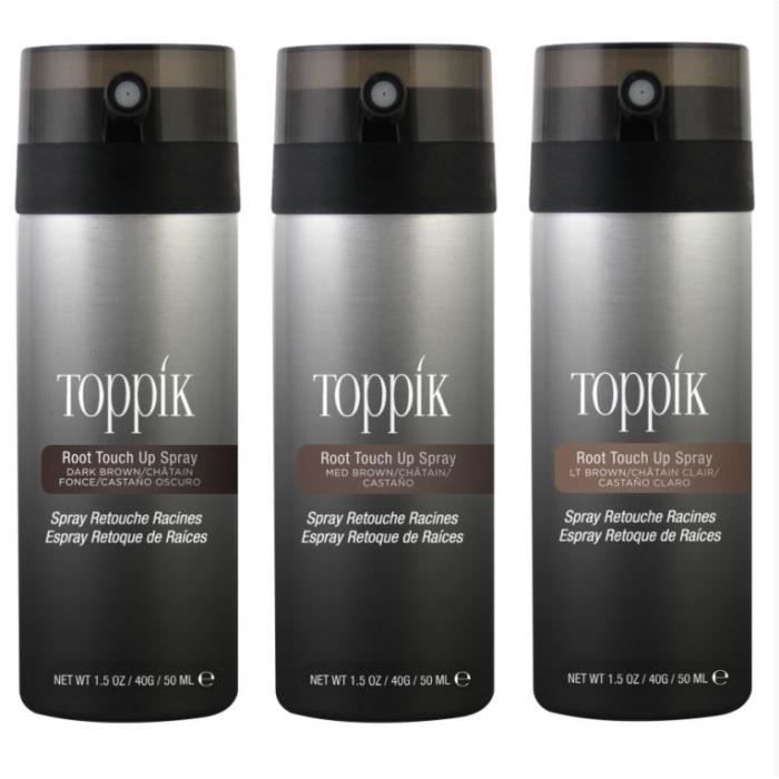 Toppik Root Touch Up Spray Brun Clair