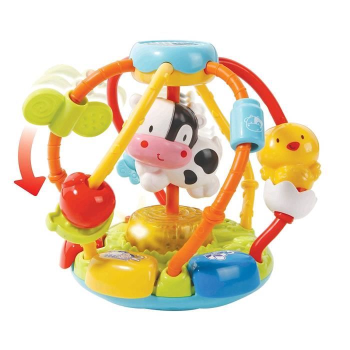 VTech 80-502904 - COMMUTATEUR KVM - Baby 80?502904 ? Monde de préhension Multicolores