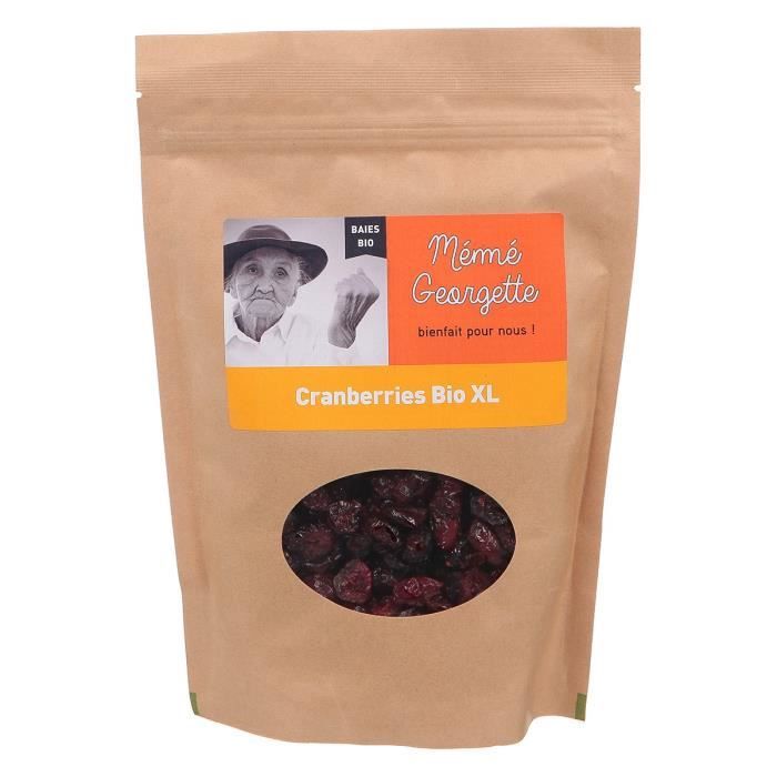 Cranberry Xl bio Mémé Georgette 250g