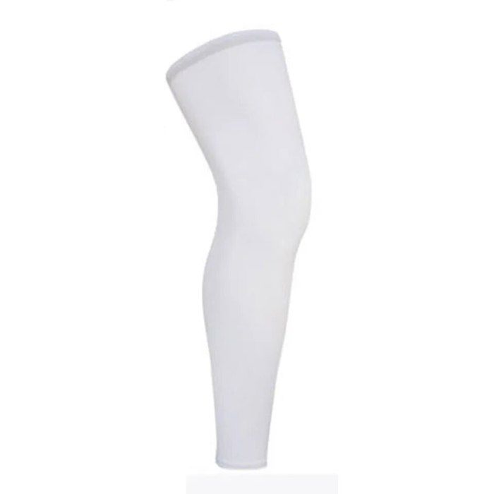 Manchons De Genou McDavid Taille S – Blanc – Compression Pour Sport (basket, Lutte)
