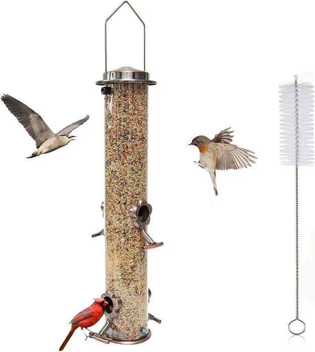 Comparer les prix de Mangeoire oiseaux suspendue 4 ports dalimentation pour jardin et cour extrieure Outillage < ... < Divers (4085