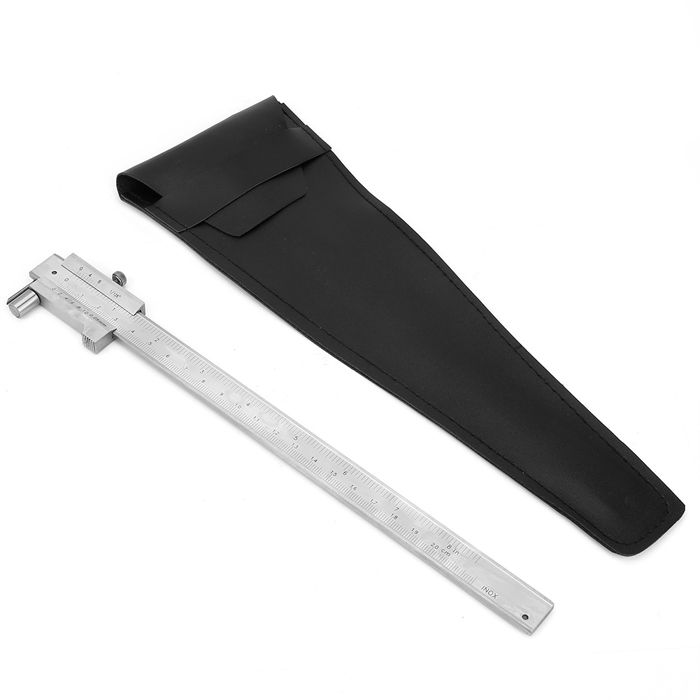 Outil de mesure Pied à coulisse portable en acier inoxydable 0-200 mm