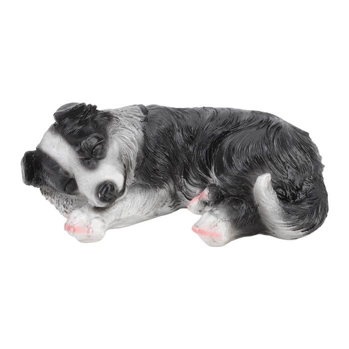 Buste Border Collie - Statue Miniature Chien - Art Dog FR - Édition Limitée