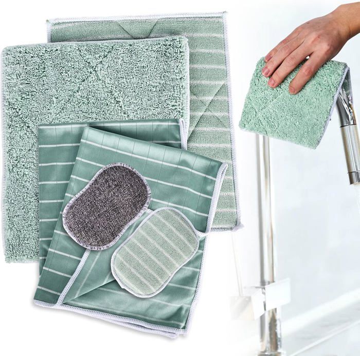 Chiffon absorbant non pelucheux pour le nettoyage des vitres