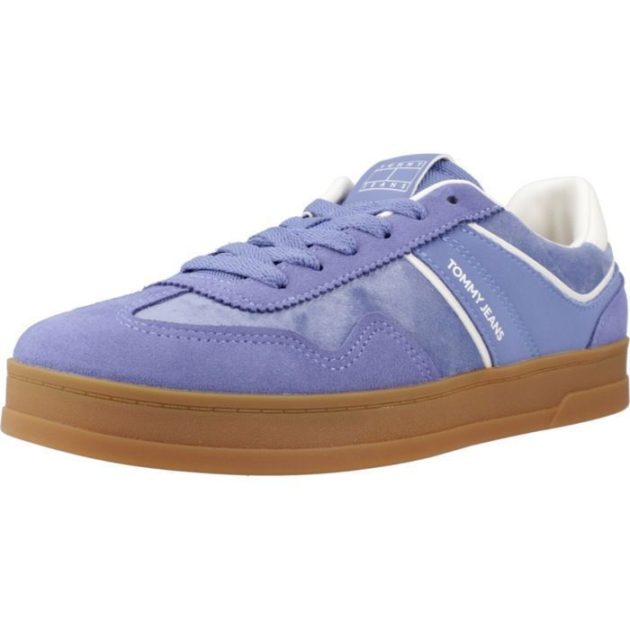 Tommy Jeans Sport > Zapatillas Mujer Modèle Chaussure Tommy Jeans Modèle The Greenwich - Coleur Bleu