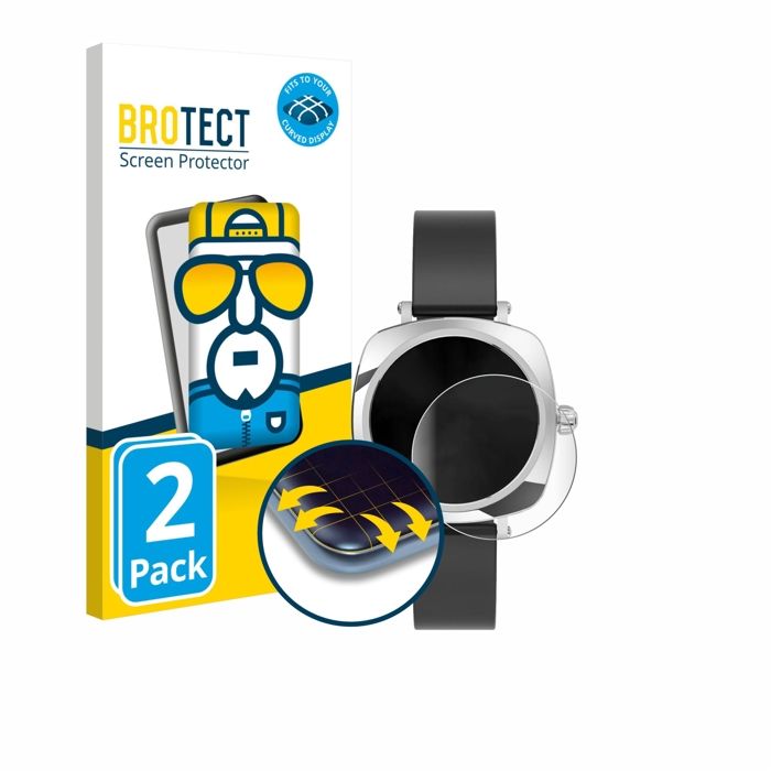Protector Pantalla Save Family BROTECT Protector De Pantalla 3D Curvo Para SaveWatch Plus (2 Unidades) - Auto-reparador Savefamily Savewatch Plus 4g