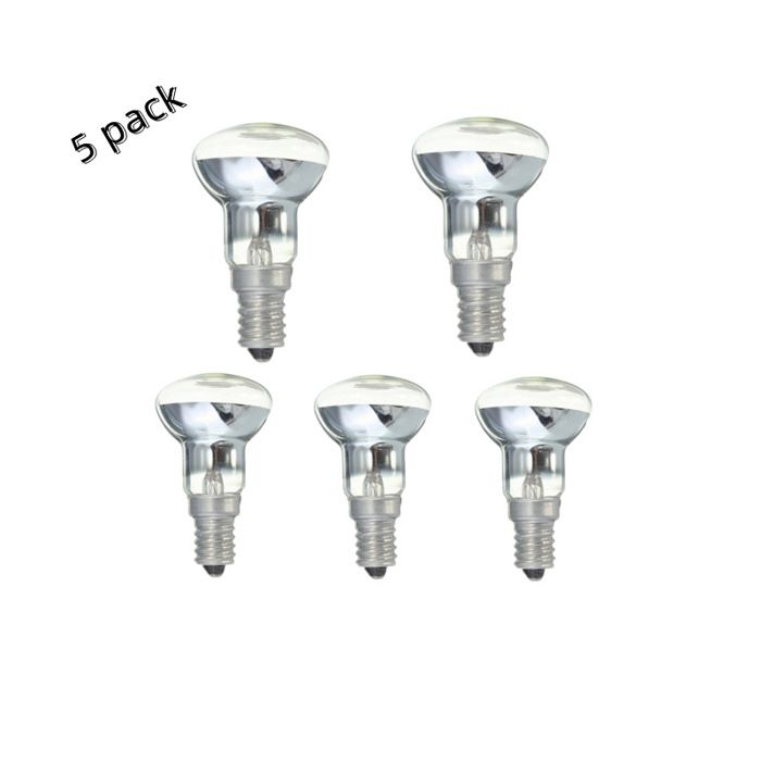 30W R39 E14 Ampoule Lampe Lave Ampoules Réflecteur SES Petite Vis Ampoule Chauffante pour Lampe Lave Blanc Chaud 2700K (5-Pack)