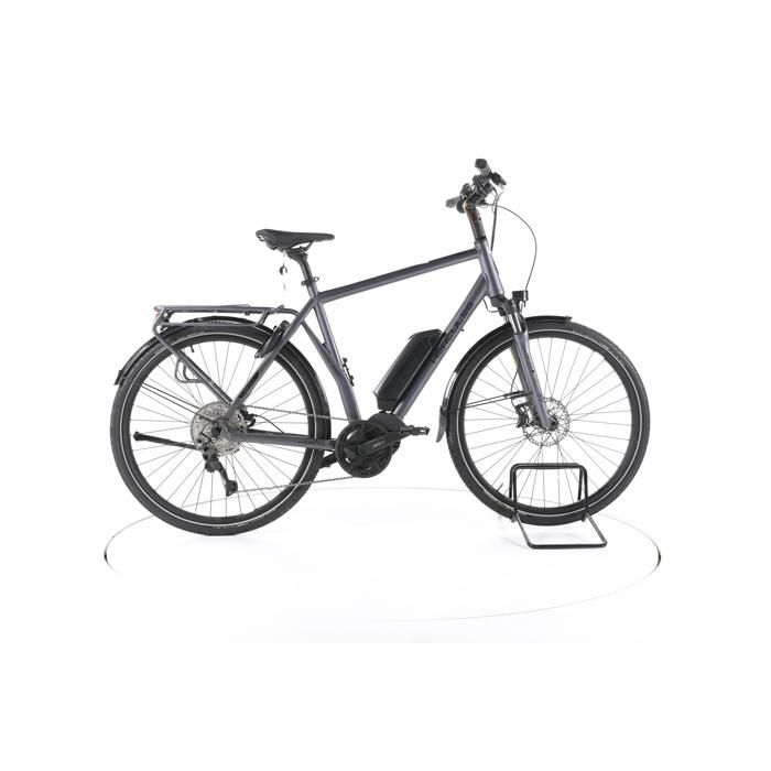 Vélo électrique - Hercules E-Imperial 180 S 10 - gris - Vélo électrique de trekking - Bosch 500 Wh Reconditionné - Hercules