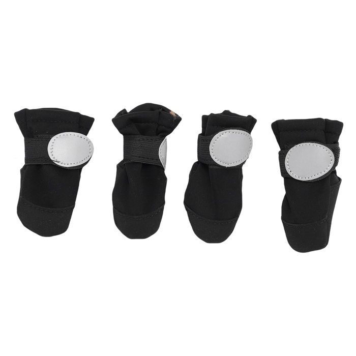 Bottes imperméables pour chien - ULISEM - Modèle M - Bandes réfléchissantes - Protection des coussinets