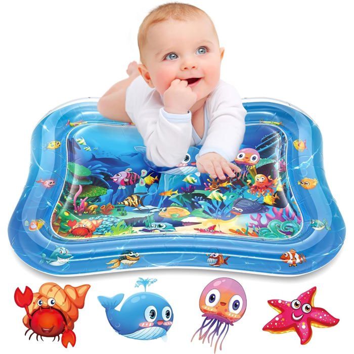 Tapis de jeu deau gonflable haute qualité pour le temps sur le ventre Jouet déveil pour bébés de 3 à 9 mois