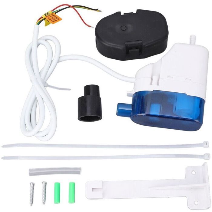 Pompe de vidange de climatisation relevage automatique des condensats pour machine murale 1 à 3 broches 100 à 230 V