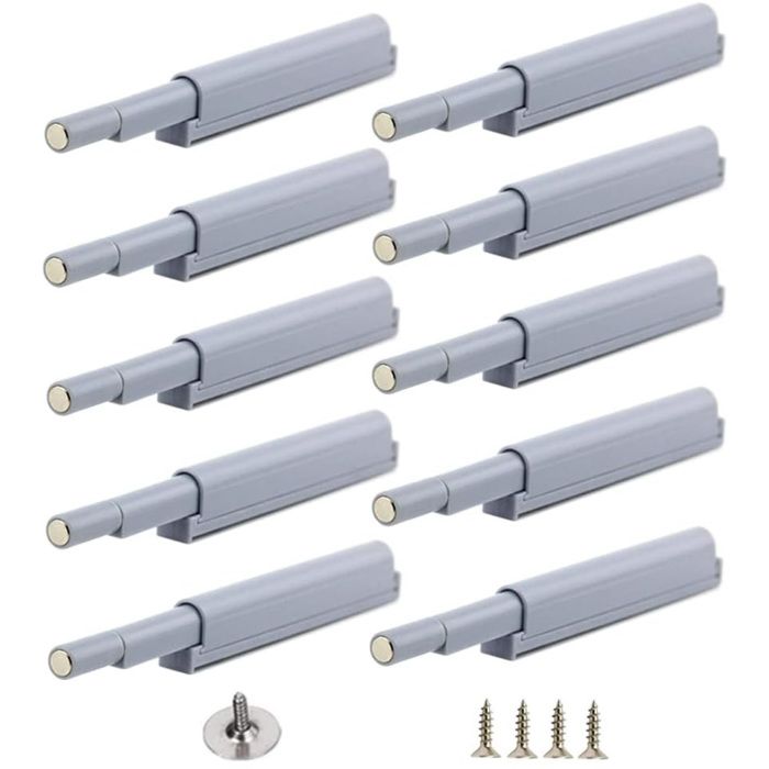 Loquets magnétiques push-open 10 pièces ouvre et ferme porte par simple pression