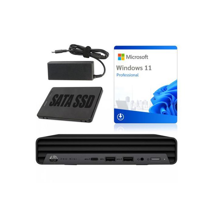 Ordinateur miniature HP Pro Mini 400 G9 Desktop PC i5-14500T 16GB 512GB SSD W11P WIFI Classe A