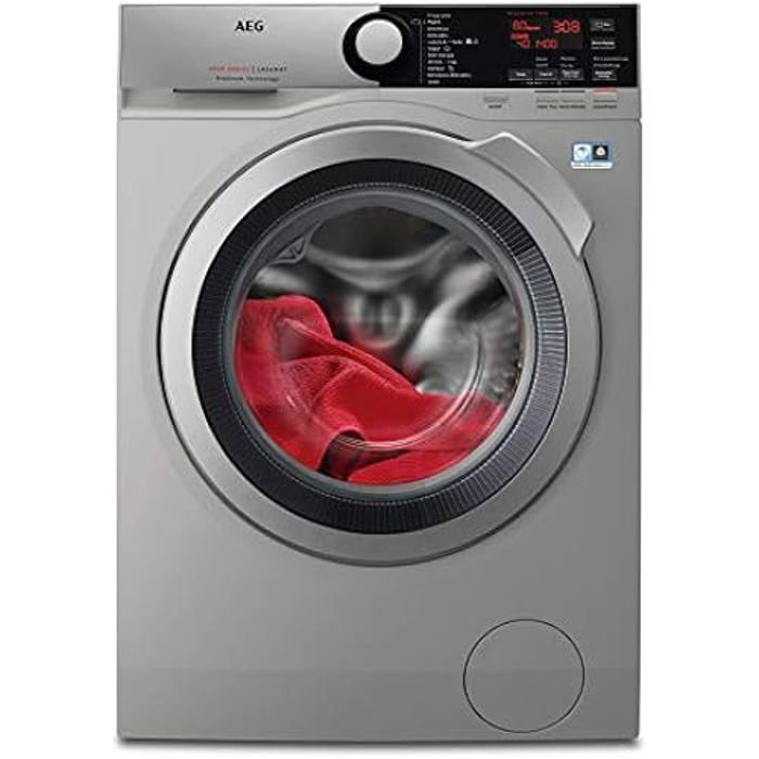 Machine à laver Aeg L7FEE842S 8 kg 1400 rpm Acier inoxydable - vue 2