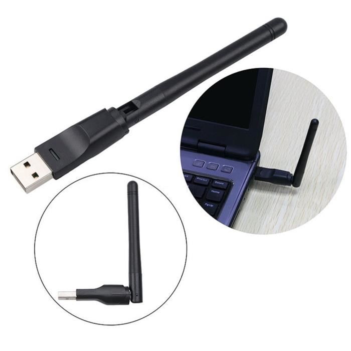 Adaptateur Réseau WiFi USB 150Mbps - Compatible Décodeurs IPTV Et Large Compatibilité