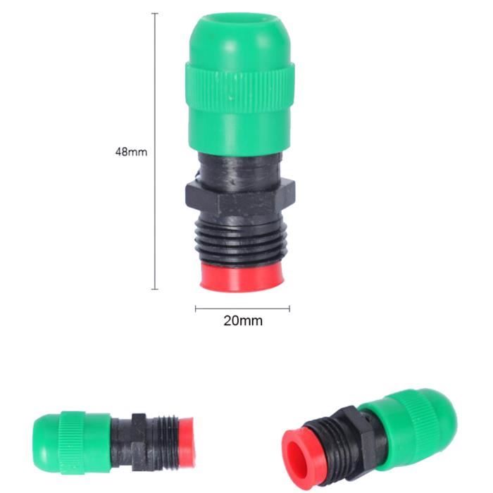 HUAZIZ 20 Pièces 0.4mm Buse D'atomisation Prise, Buses De