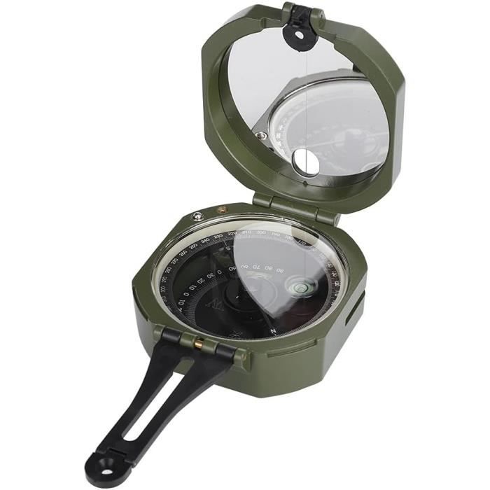 Boussole Brunton avec étui en cuir | Boussole de sondage