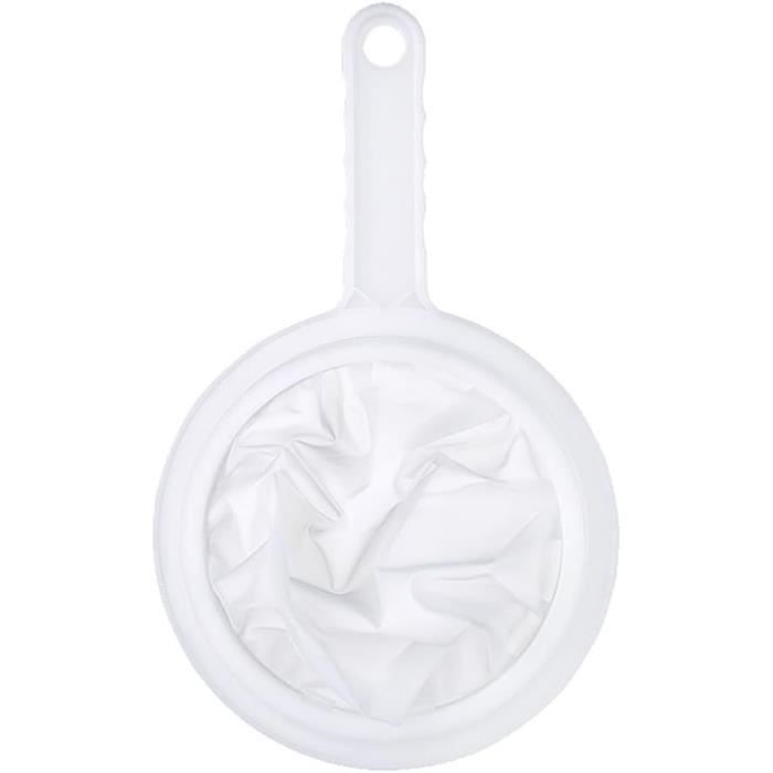 Lot De 5 Sacs De Filtre Peinture 2 Gallons - Sacs Filtrants à Mailles Fines Avec Élastique Pour Seau, Parfaits Pour Peinture, Hydroponie Et Jardinage