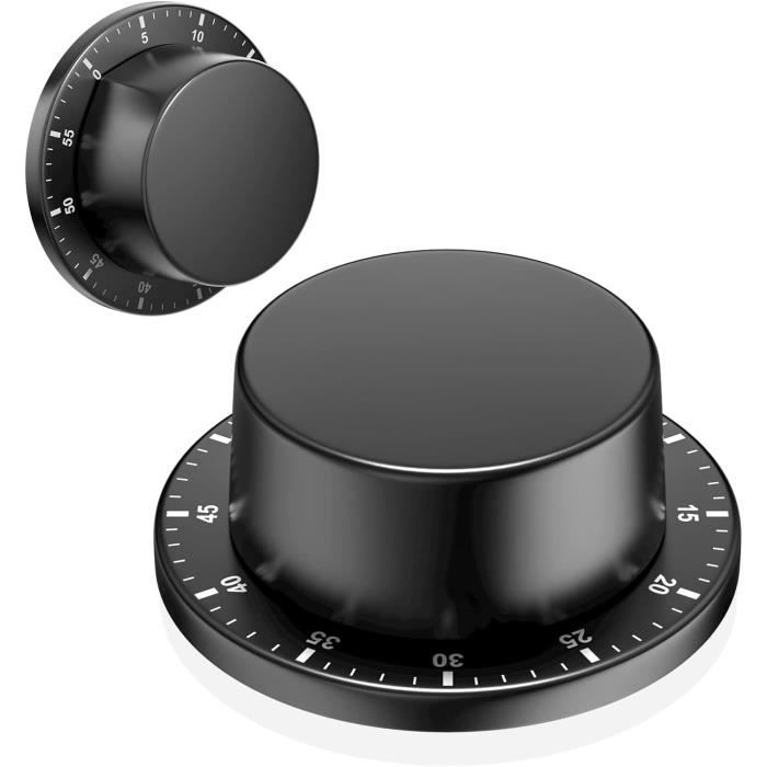 Minuteur De Cuisine Mécanique Diompirux - Magnétique, Pas De Piles, Roue Visuelle, Pour Cuisson, études, Sport
