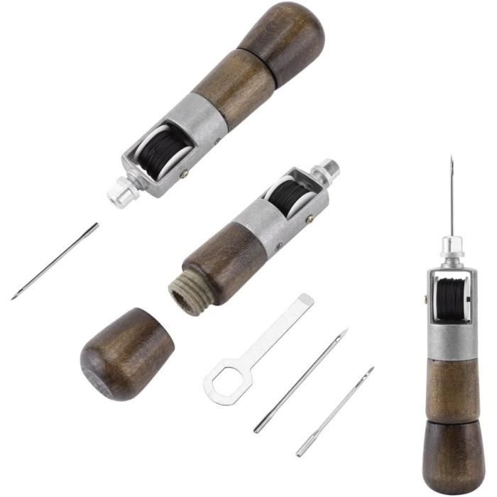 GG04797-poinçon pour l'artisanat du cuir. poinçon en bois. diamant. 3mm