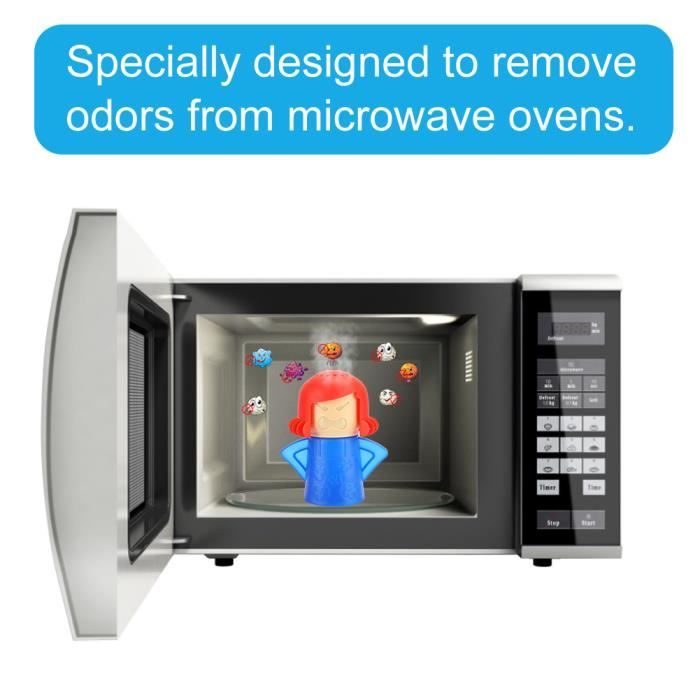 CHI ◘ 2pcs ménage four à micro-ondes nettoyant détachant à l'huile nettoyant  micro-ondes outil pour cuisine (bleu) - Cdiscount Au quotidien