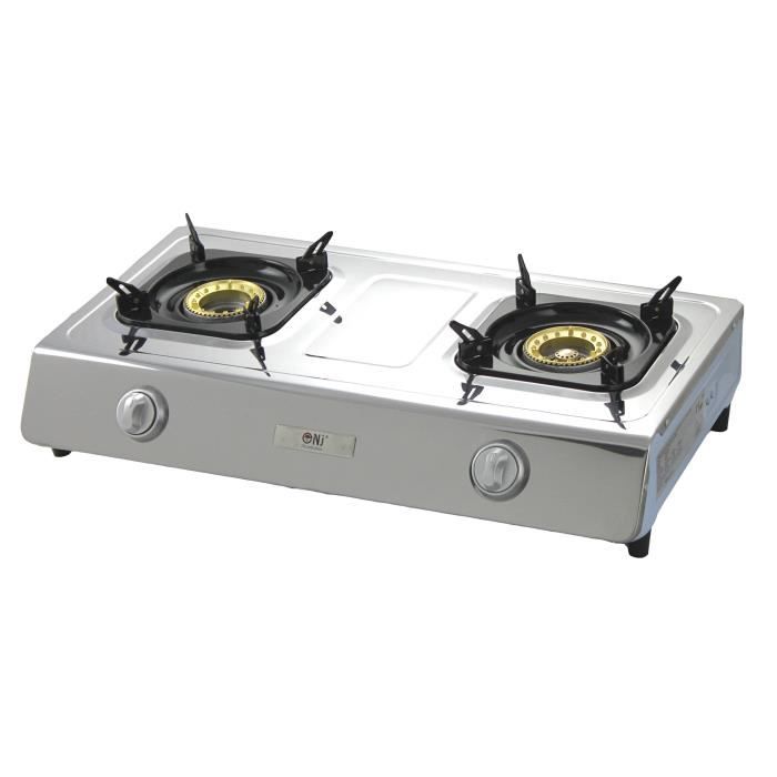Cuisinière à gaz GPL Kasart - puissant brûleur en acier inoxydable