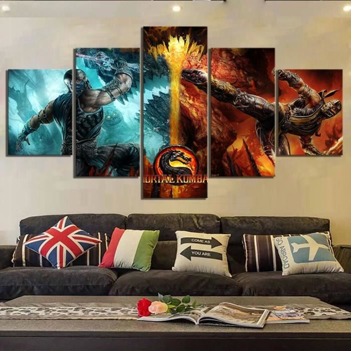 Mortal Kombat de Nikita Abakumov en poster, tableau sur toile et plus
