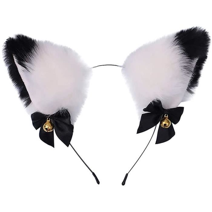 Doeheah Oreille De Chat Serre Tete Chat Bandeau Accessoires Cheveux De  Déguisement Pour Femmes Filles Fête Halloween Anniversaire - Cdiscount Au  Quotidien
