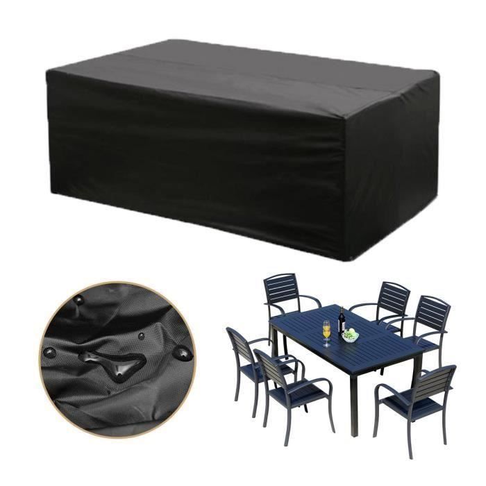 Mobilier de jardin Housse de protection couverture bâche de banquette Pluie Protection Couvercle
