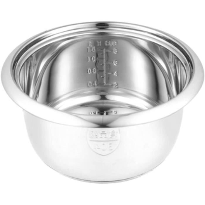 Bol à Riz Yum Asia - Acier Inoxydable 304 - 22 Cm - Base Silicone