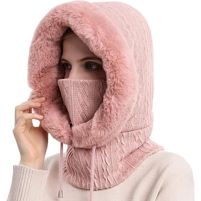 Masque facial Balaclava, masque de ski pour hommes et femmes, écharpe coupe-vent
