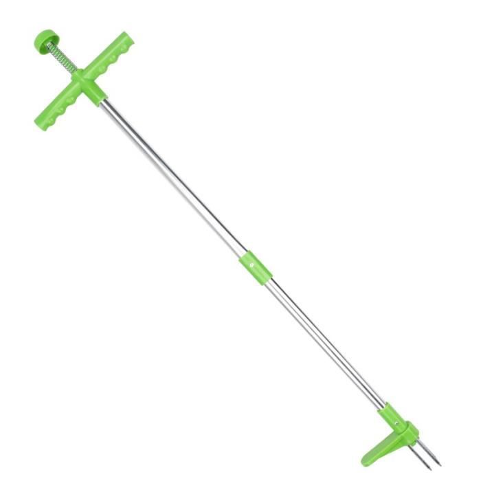 Outil Désherbeur Manuel - Crochet Métal, Longueurs 28/42/58 Cm - Pour Enlever Mauvaises Herbes Racine