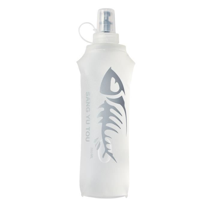 FITLY Soft Flask pour Sac d'Hydratation - Idéal pour Le Running, vélo, randonnée - Gourde Souple