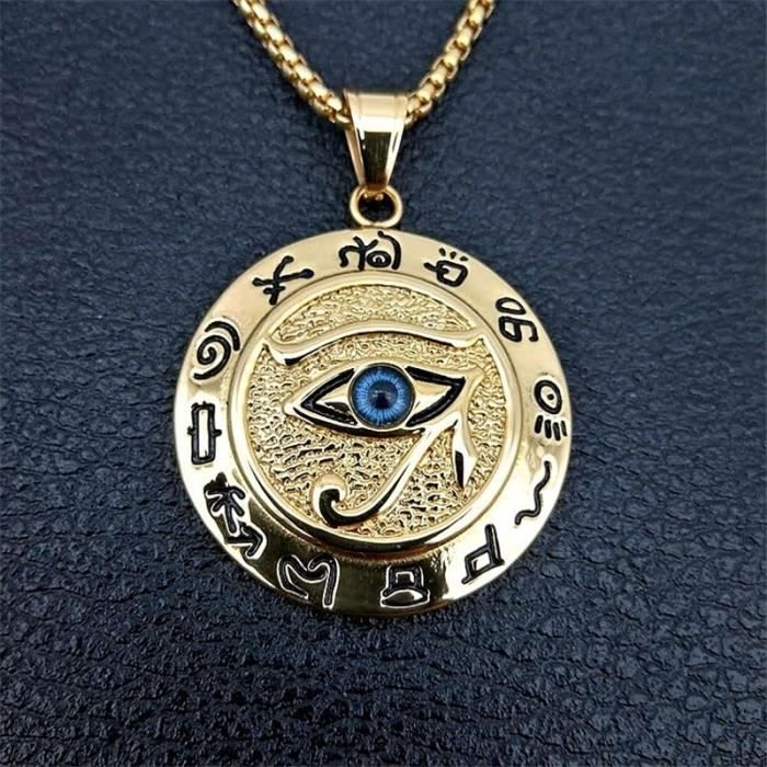 Lot De 60 Pendentifs Oeil D'Horus - Alliage - Pour Création De Bijoux DIY