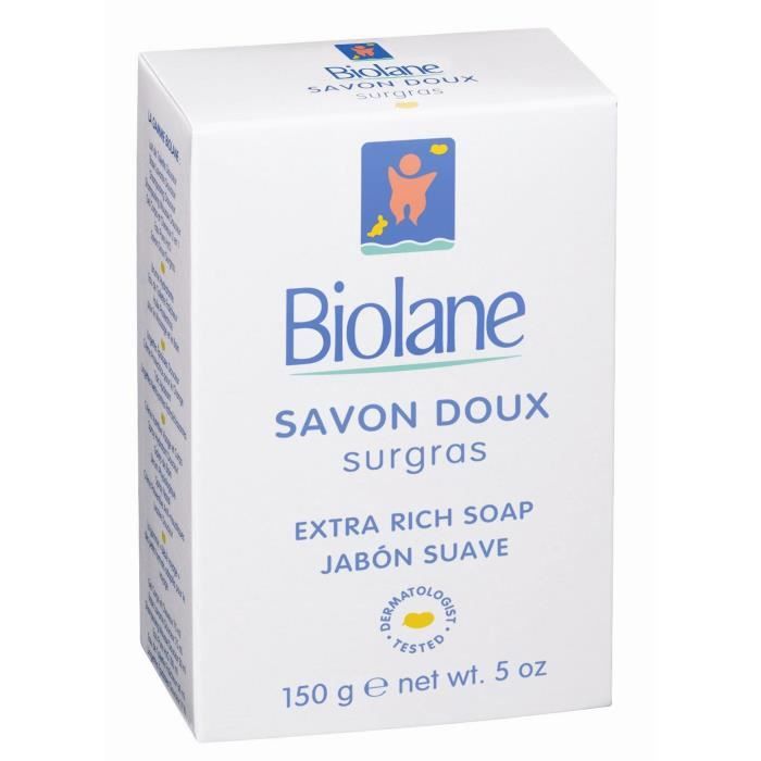Biolane Gel Lavant Surgras Gel lavant doux et sans savon pour bébé  Flaconpompe de 750 ml 392 - Cdiscount Au quotidien
