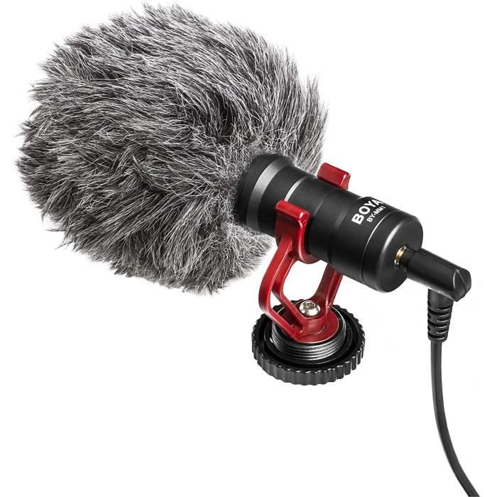 Microphone à condensateur Compact Microphone de Chasse by-MM1 Métal.
