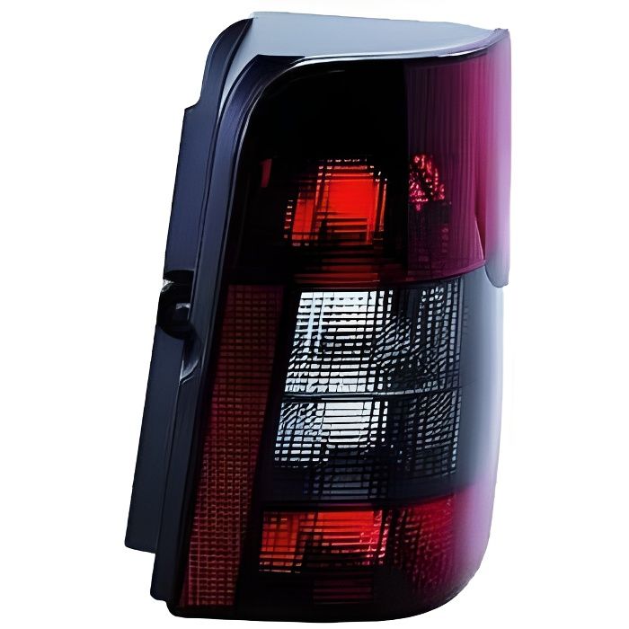 Feu arrière droit CITROËN BERLINGO I phase 2, 2002-2005, rouge fumé, (hayon).