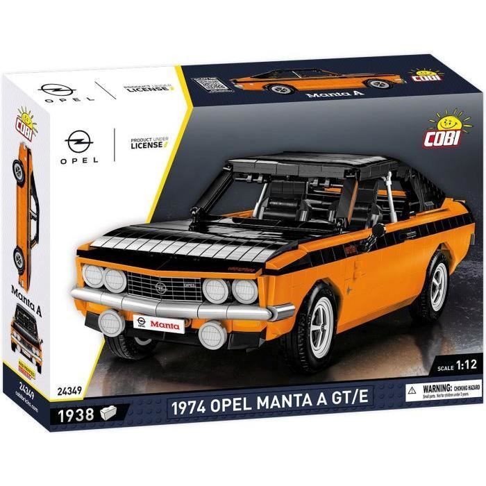 Voiture miniature - COBI - Cobi 1974 OPEL MANTA A GT/E - 1 voiture - Mixte - A partir de 7 ans