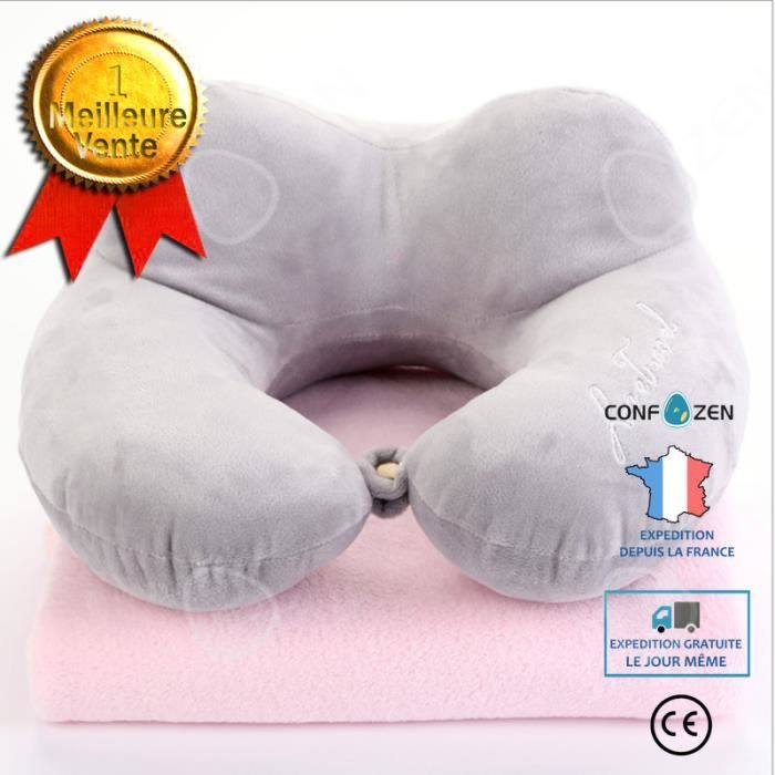 Oreiller Géant Portable Coccinelle Luvvybug - Peluche Douce, Démontable, 100 Cm, Anti-stress