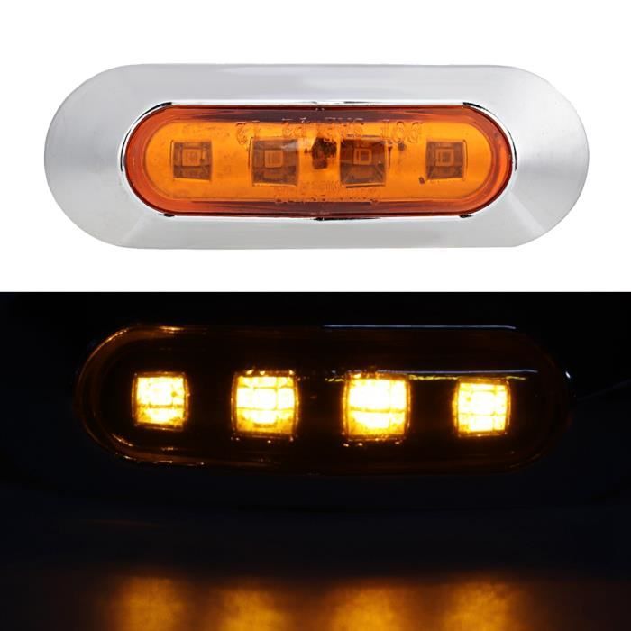 Feu De Position Latéral LED Pour Mercedes Classe G W463 (2002-2014) - Ambre+Rouge