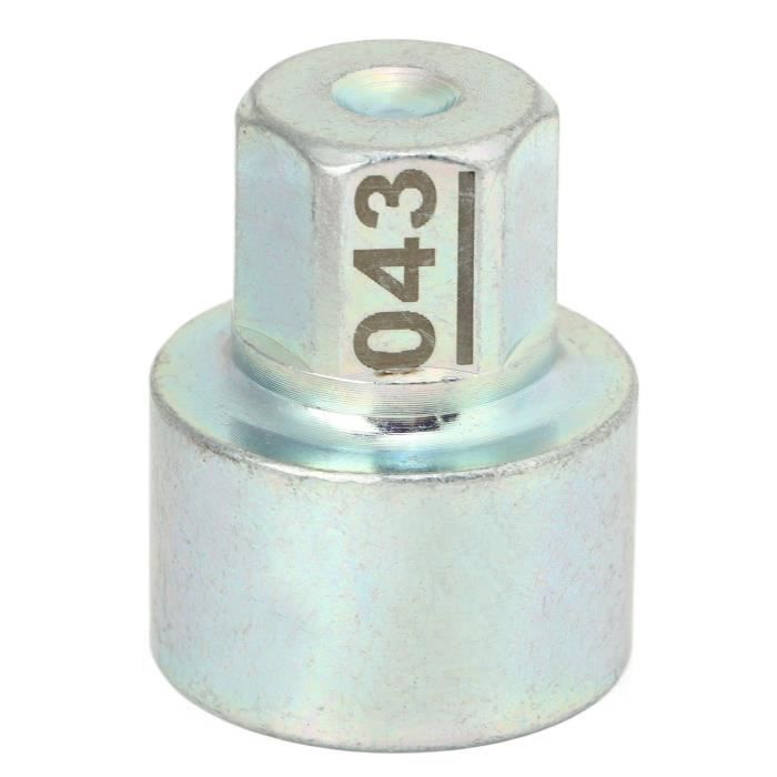 Écrou De Verrouillage De Roue Compatible BMW VekAuto - Acier Allié Galvanisé, Motif 33/17PT, Clé Incluse